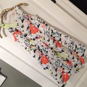 Floral tank dress