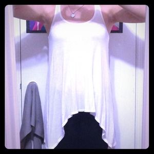 White Tunic Tank Top