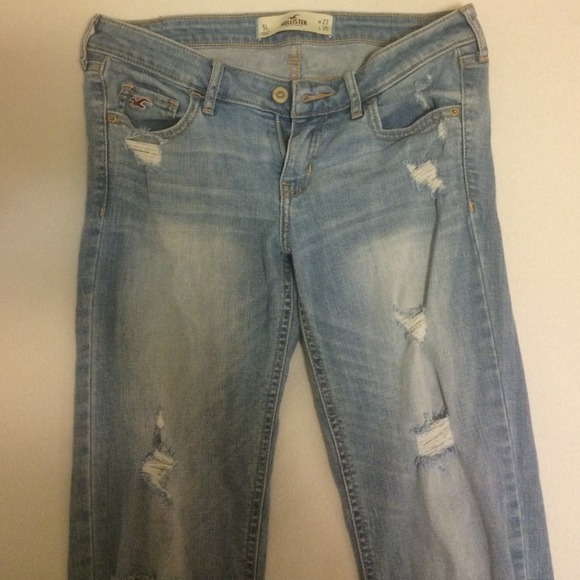 Worn once hollister jeans