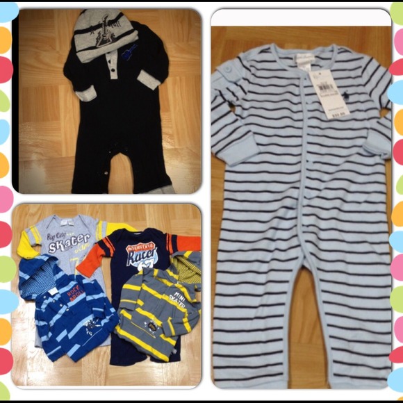 6-9 month romper bundle