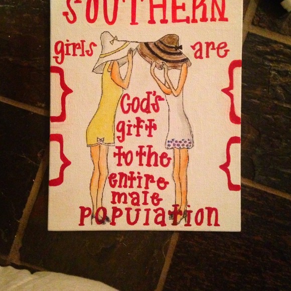 preppy southern girls painting