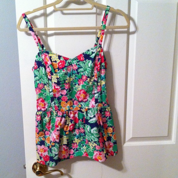Lilly Pulitzer peplum top