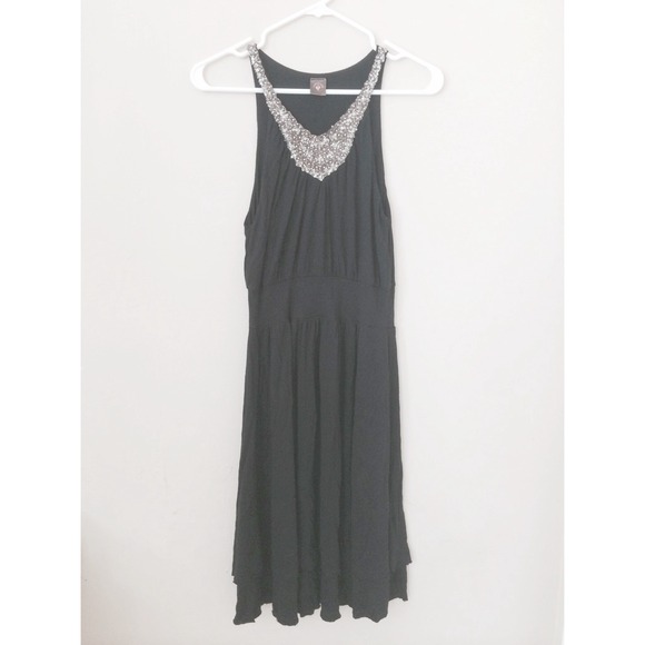 SOLD Language holiday jeweled glamour dress