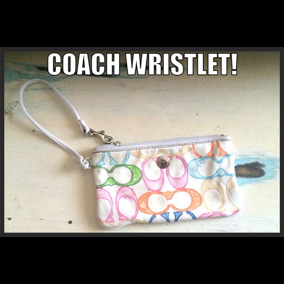 Coach wristlet