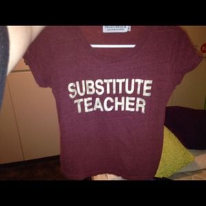 Substitute teacher top