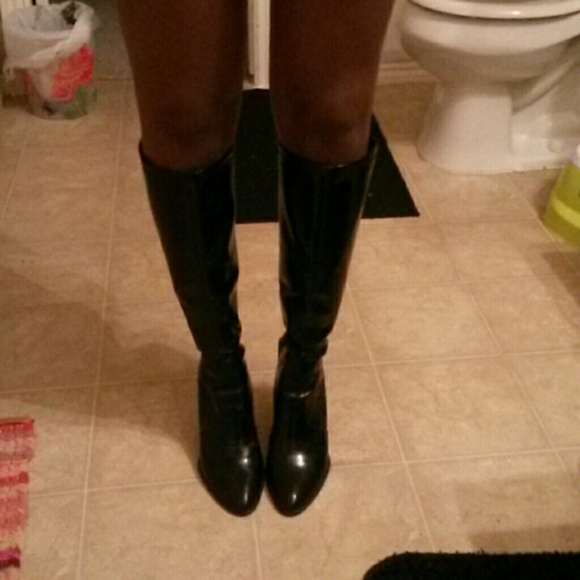Wedge heel boots