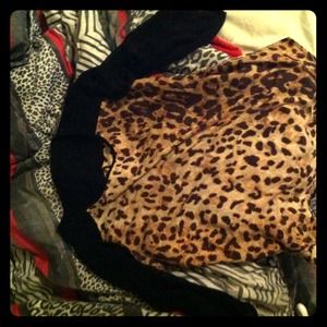Cheetah print shirt