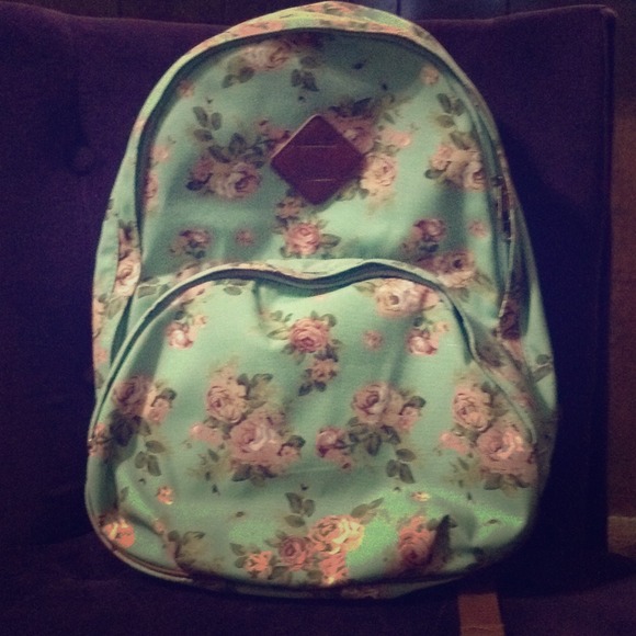 Floral back pack