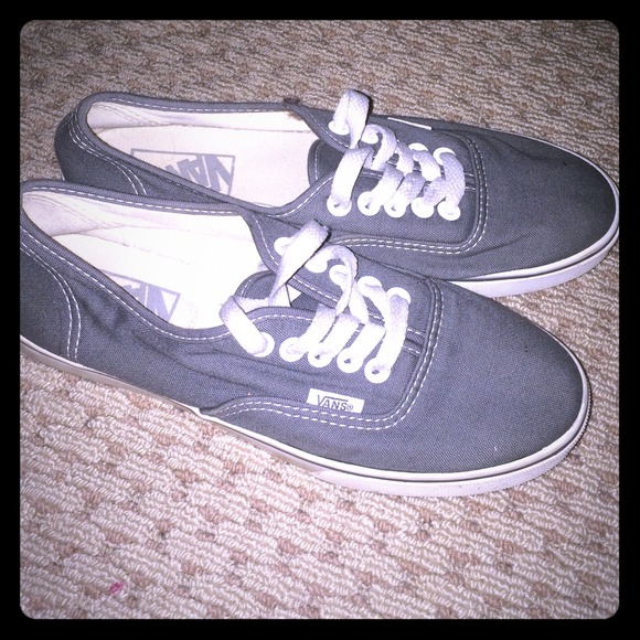 Grey Vans Shoes "Slimmer fit style"