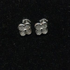 Luxury Inspired Pave' Earrings