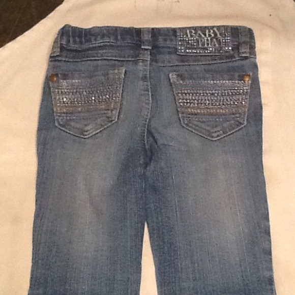 Toddler girls jeans. BID - Picture 2 of 2