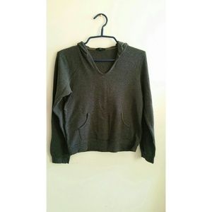 Dark gray light weight hoody