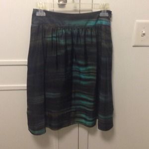 Theory Silk skirt with pockets