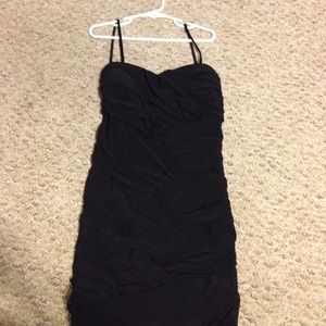 Short black dress