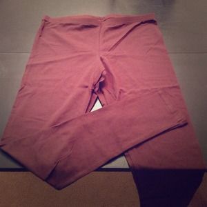 Newport News Chocolate Brown Leggings