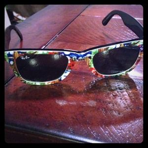 Colorful wayfarer Ray Bans - REDUCED!!