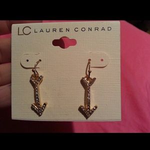 LC arrow earrings