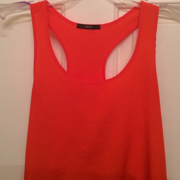 Orange lightweight tank top - Picture 2 of 3
