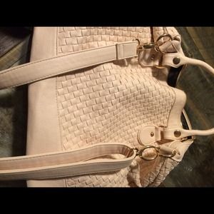Creamy white Deau lux tote