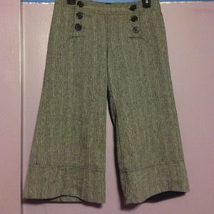 Gaucho style pants