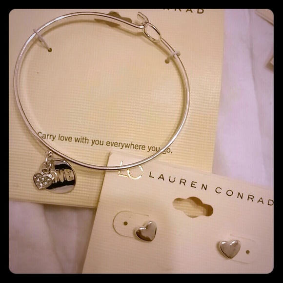 Lauren Conrad Jewelry - Lauren Conrad bracelet and earings