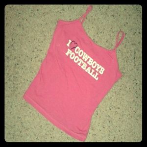 Authentic Cowboys Pink Tank Top