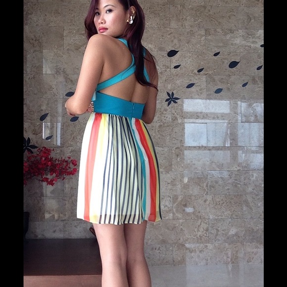 🌼BUNDLED🌼🎉HP🎉✨ Bebe Multi Color Chiffon Beaded - Picture 2 of 4