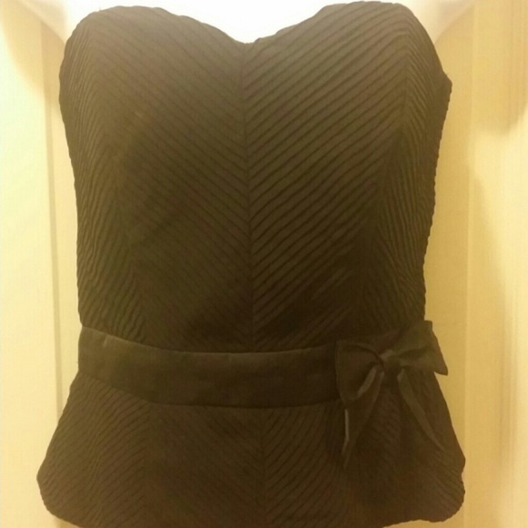New black H&M top size 6