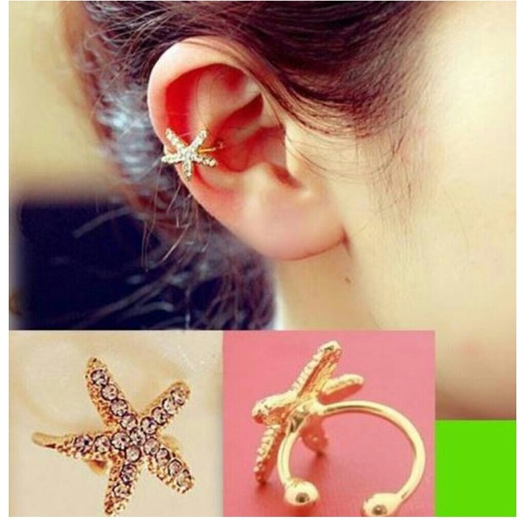 Mermaid Chic Jewelry - NWOT Starfish Ear Cuff
