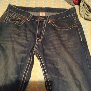 Blue true religion men jeans