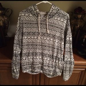 Aztec print sweater