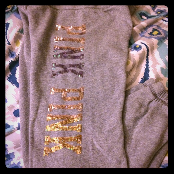 Pink Victoria's Secret sweats