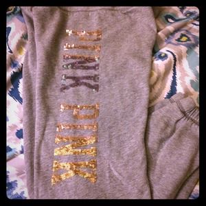 Pink Victoria's Secret sweats