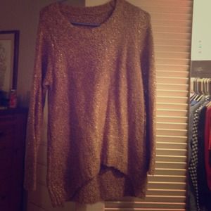 Gold sweater