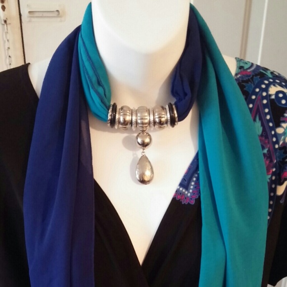 Jewelry scarf.