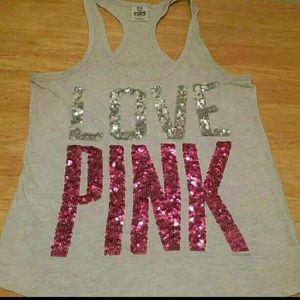 VS Pink workout tank top