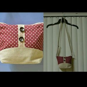 poco dot small crossbody purse