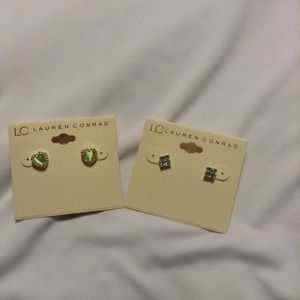 LC Lauren Conrad Earring Bundle