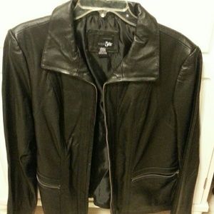 Black Leather coat