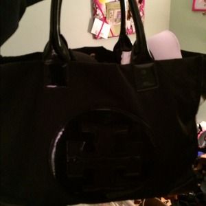 Longchamp large tote and Tory burch large tote