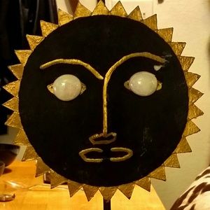Very cute sun candle holder