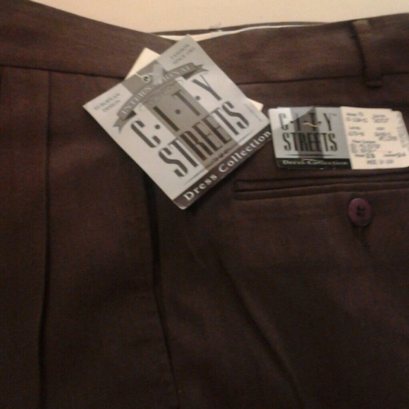 Men brown  dress pants