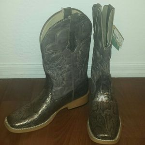 Uptown Western cowgirl boots NWT