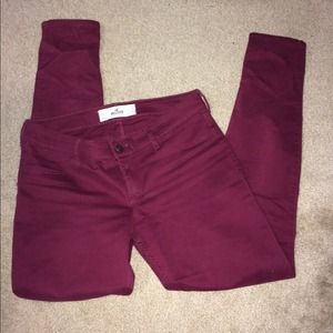 Hollister velvet pants