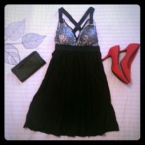Little Black Dress with Sparkle