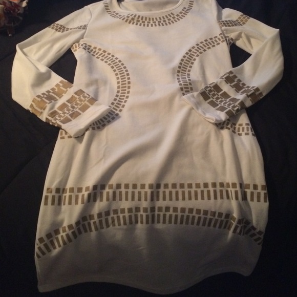 White Kim K Inspired Dress