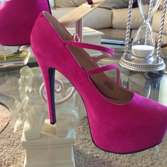 Hot Pink 6 inch Heels