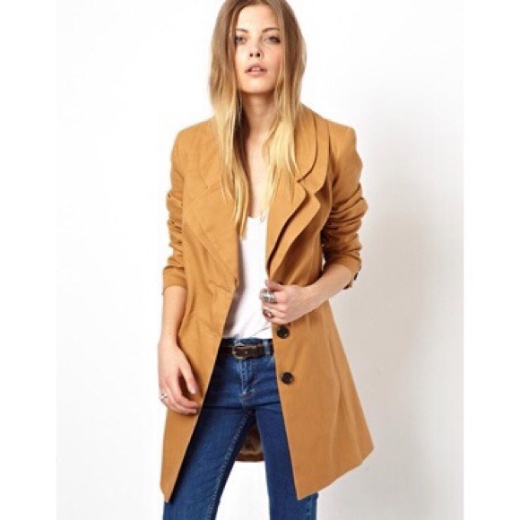 ASOS Jackets & Blazers - [ASOS]coat with double collar