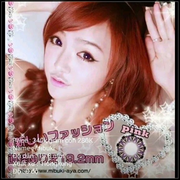 Baby doll Pink contactlens