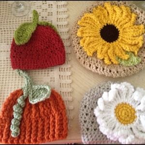 Custom Crochet Baby/Toddler Hat-you choose!